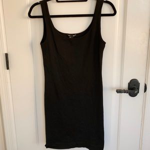 Black Basic Bodycon Tank Dress